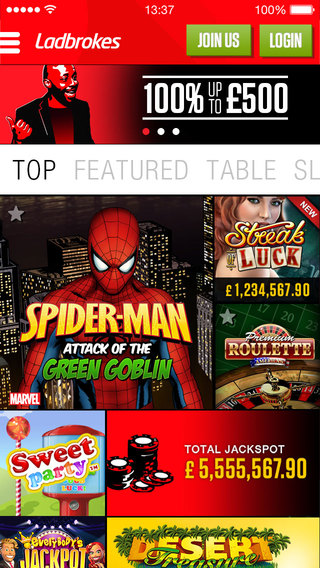 Ladbrokes Casino App