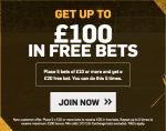 Betfair £100 bonus offer