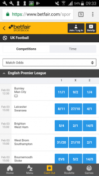 Betfair arcade android emulator