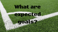 What are expected goals in Premier League football?