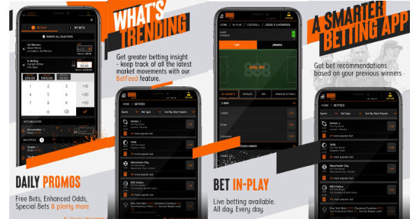 888 Sport app benefits