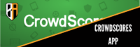 Crowdscores app review header