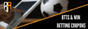BTTS win coupons header