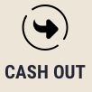 Cash out icon