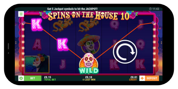 mFortune slots gameplay