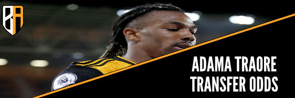 Adama Traore transfer odds