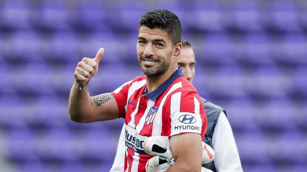 Suarez with Atletico Madrid