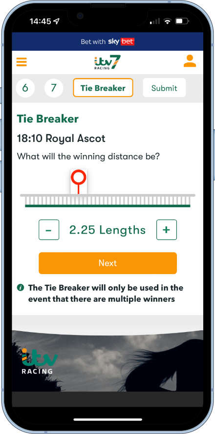 competition tie break question