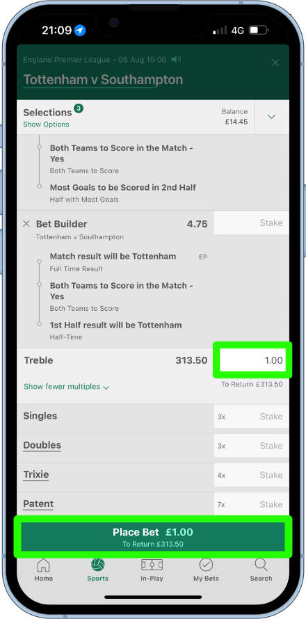 bet365 multiple bet builder bets