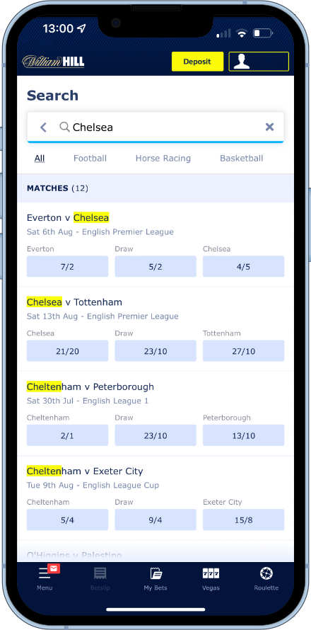 bet365 app alternative - William Hill