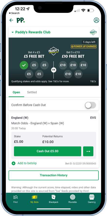 Paddy Power bet