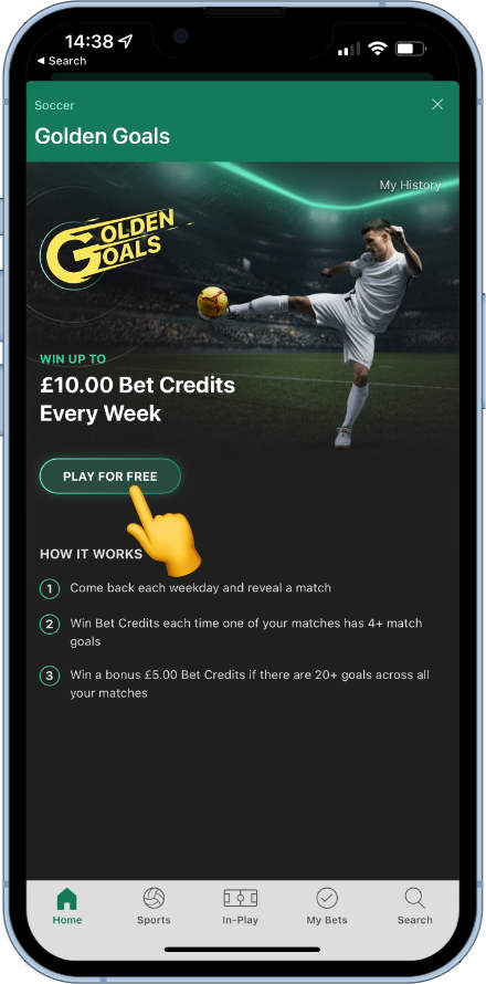 Bet365 launches new free-to-play Golden Goals promotion - Marketing &  affiliates - iGB