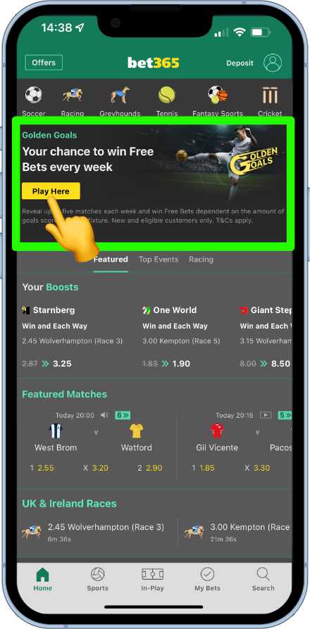 Bet365 launches new free-to-play Golden Goals promotion - Marketing &  affiliates - iGB