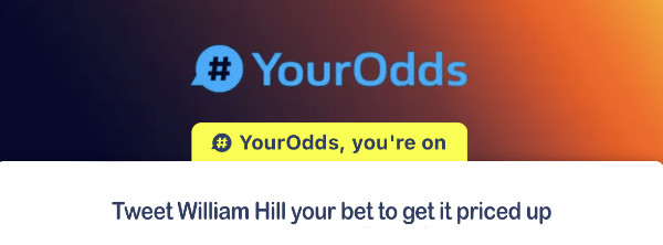 William Hill's YourOdds promotion