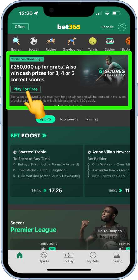 accessing the 6 scores challenge