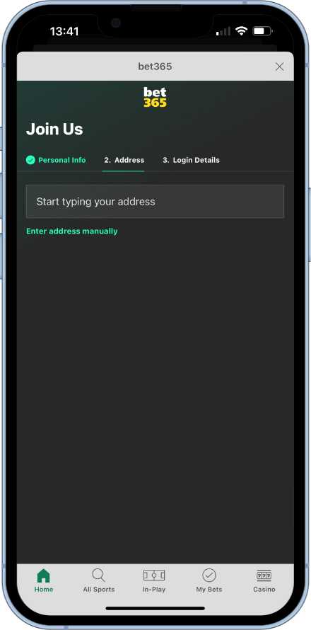 signing up to bet365