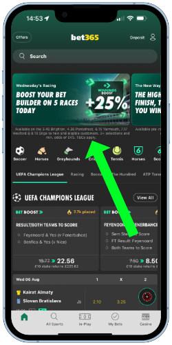 horse racing bet builder winnings boost offer