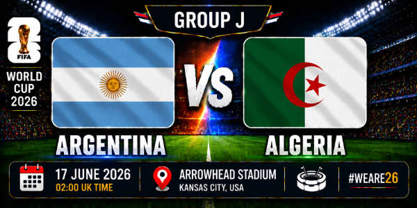 Argentina v Algeria group j world cup 26