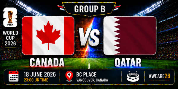Canada v Qatar group b world cup 26
