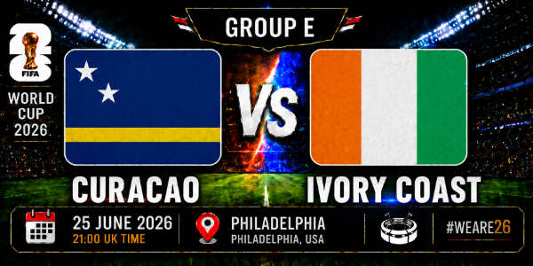 Curacao v Ivory Coast group E world cup 26