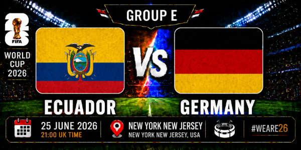 Ecuador v Germany group E world cup 26