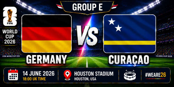 Germany v Curacao Group E world cup 26