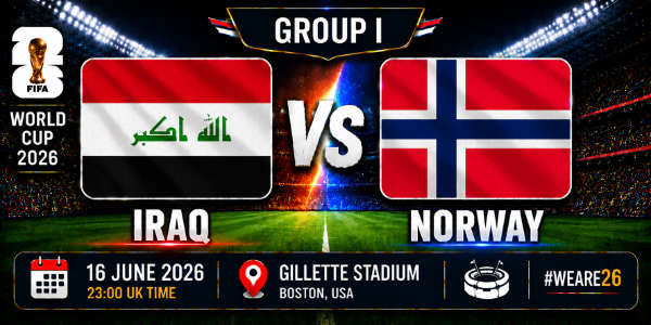 Iraq v Norway group i world cup 26