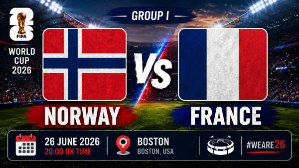 Norway v France group I world cup 26