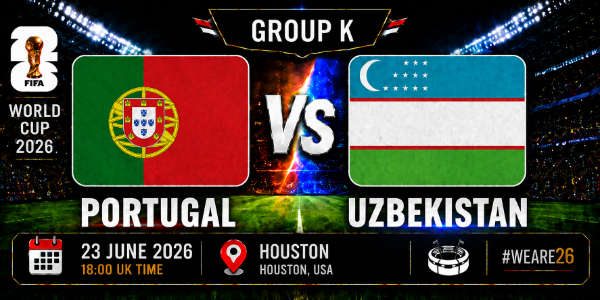 Portugal v Uzbekistan group K world cup 26