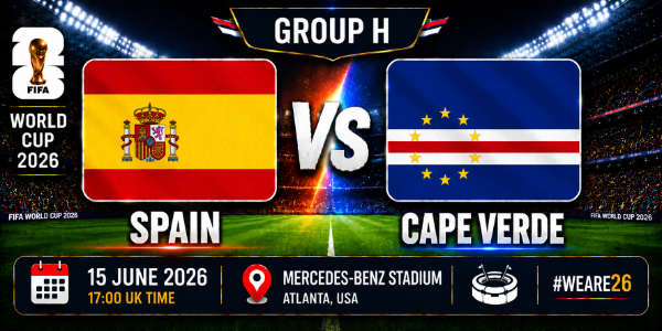 Spain v Cape Verde Group H world cup 26